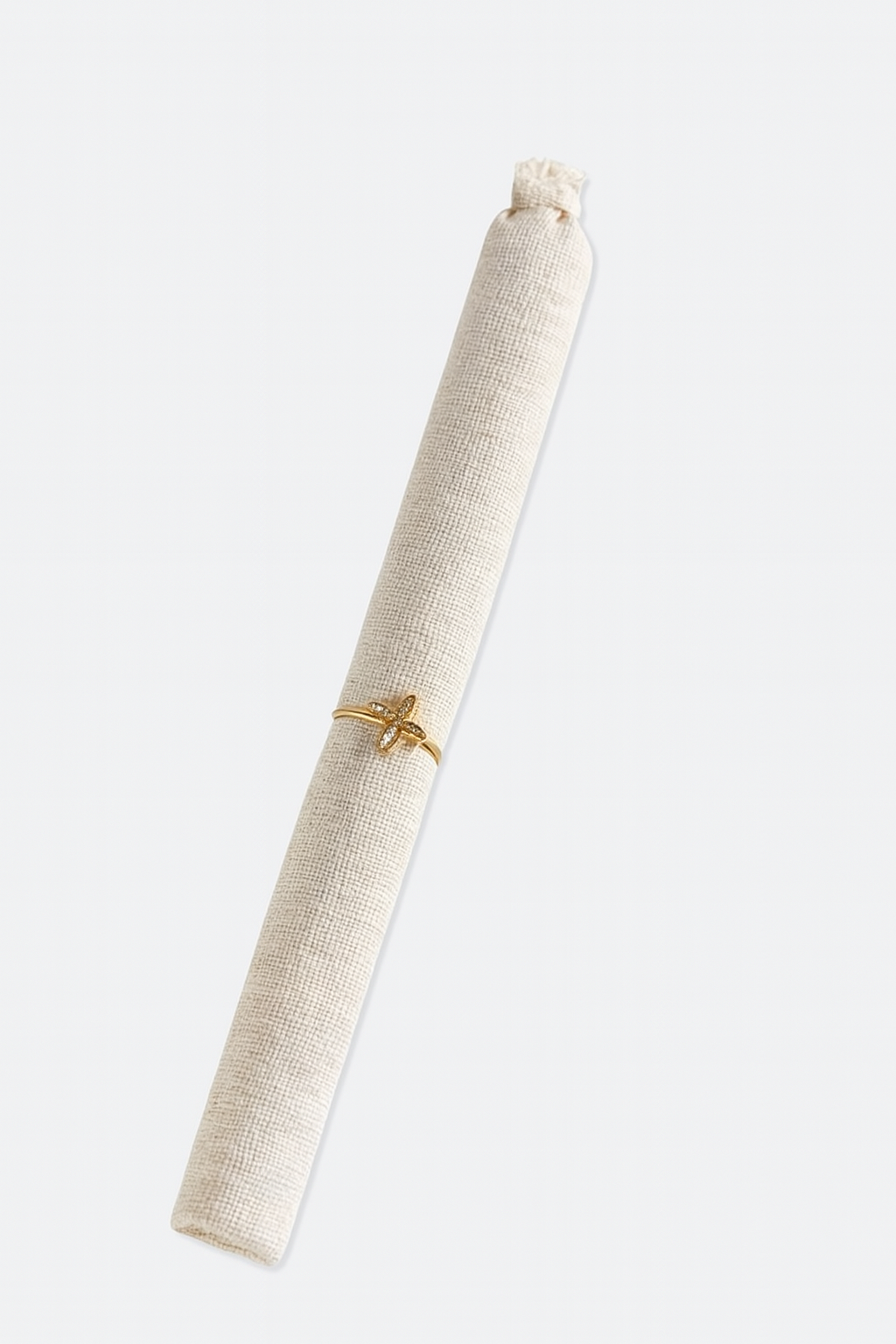 Bague Ajustable Motif Fleur