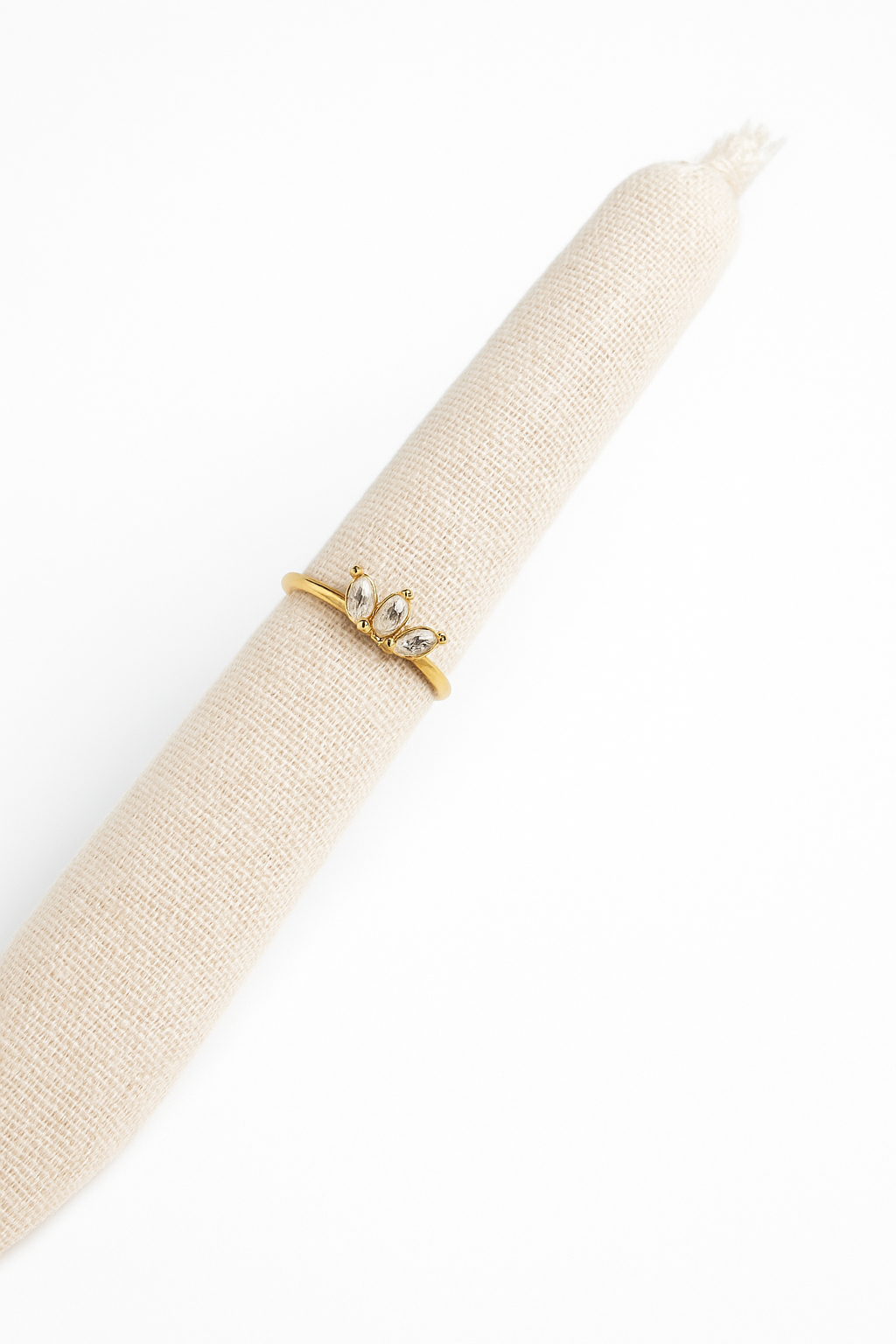 Bague Prestige ajustable Trois Diamants