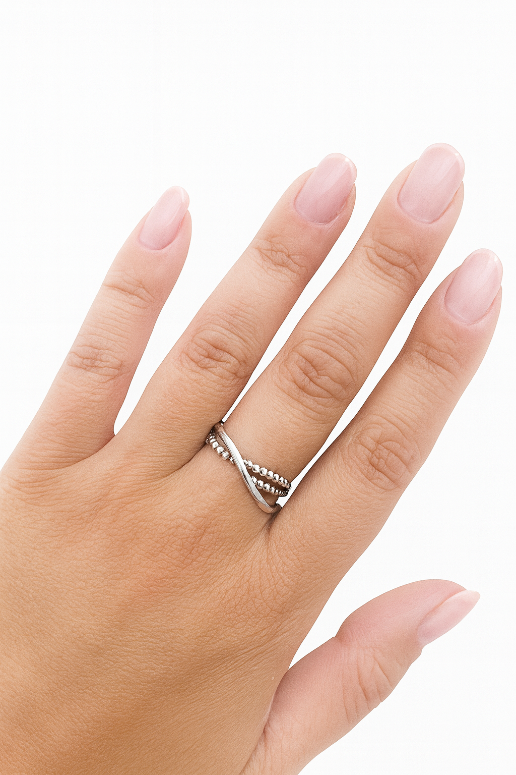 Bague ajustable anneaux décoratifs