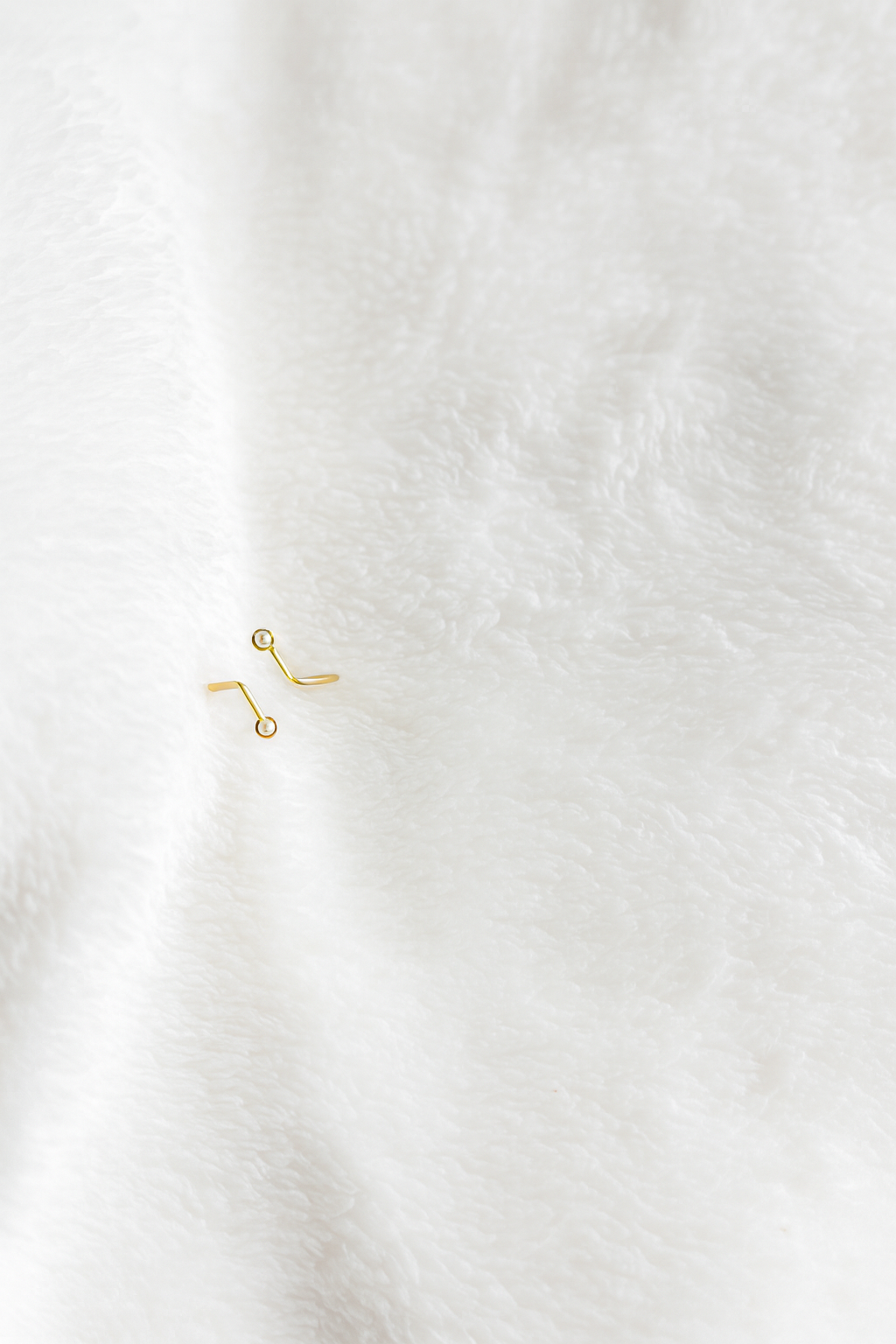 Bague Ajustable Fine Deux Perles Blanches