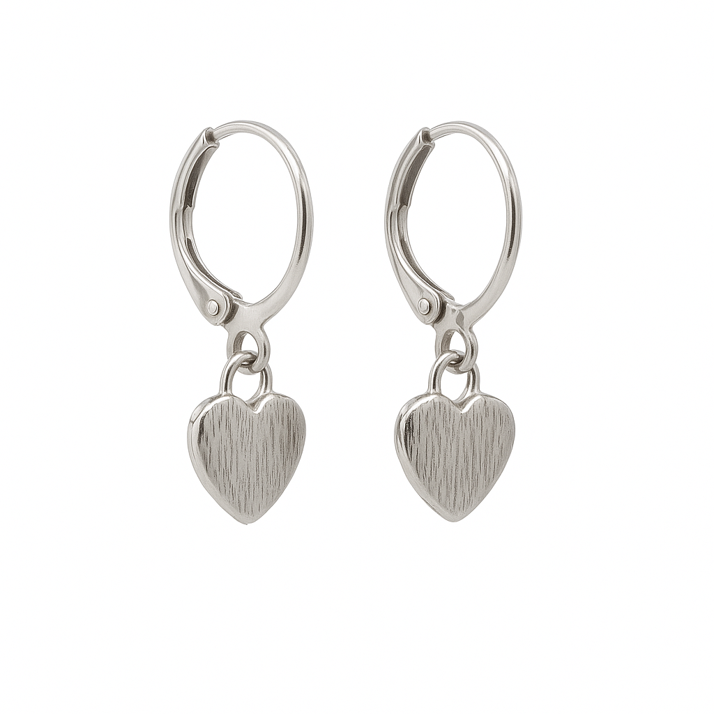 Boucles d’oreilles cœur