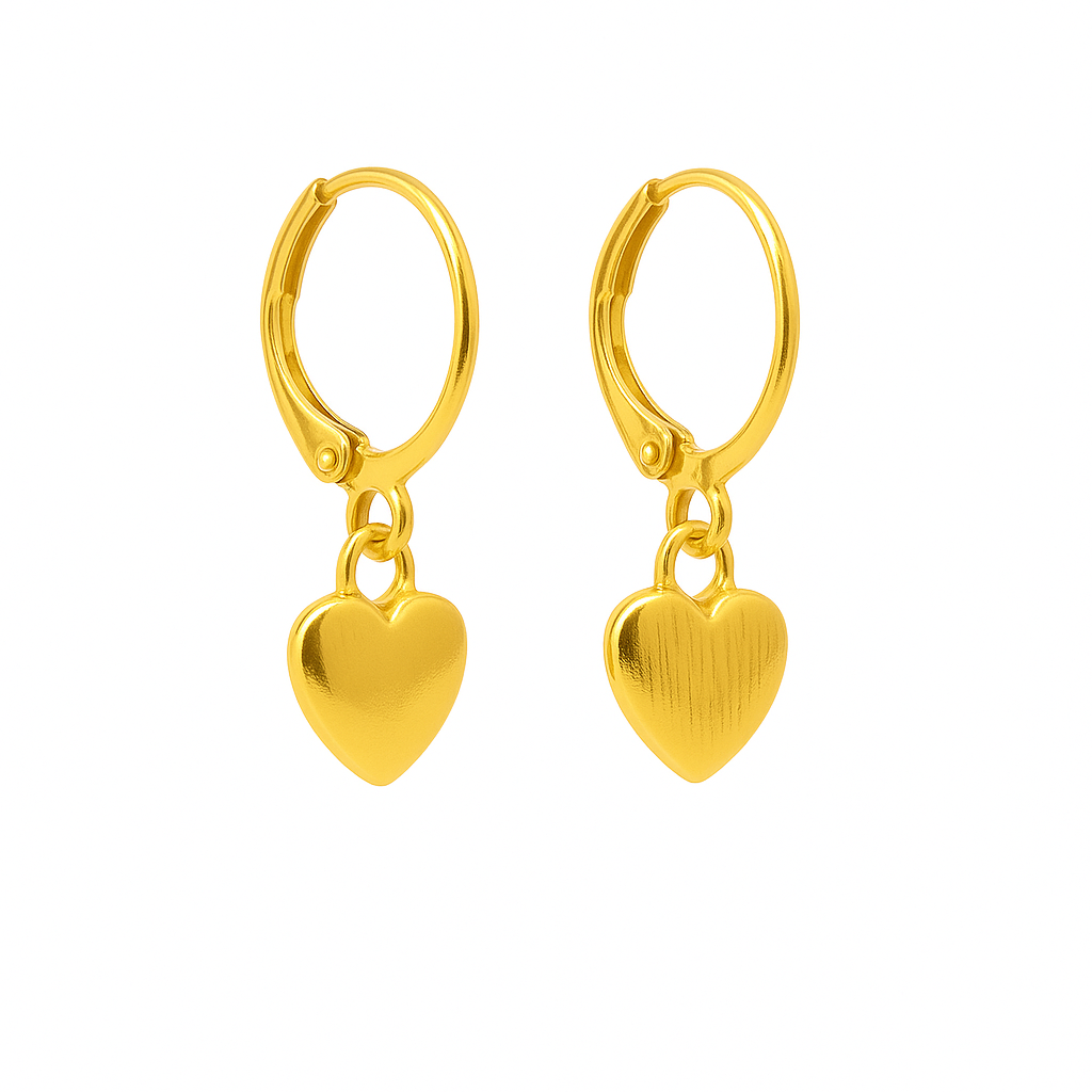 Boucles d’oreilles or