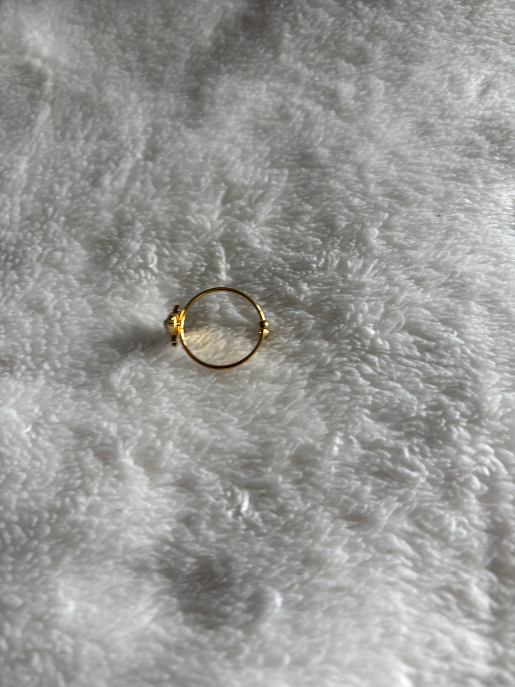 Bague Ajustable Diamant Ovale