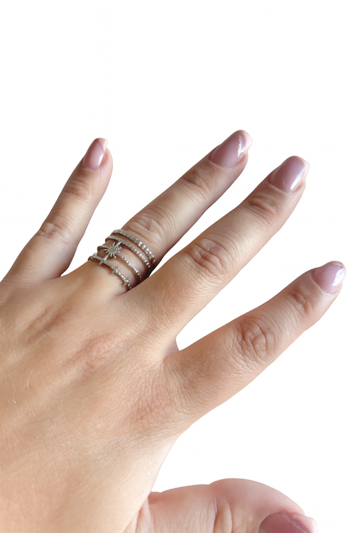 Bague ajustable Anneaux Décoratifs