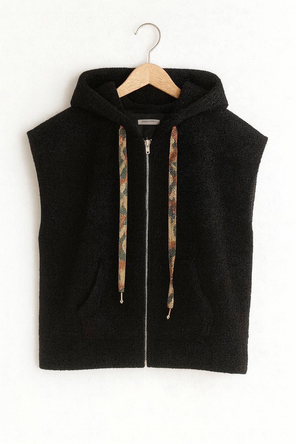 Gillet capuche étoile
